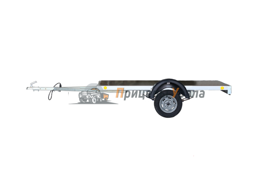 Автоприцеп "Крепыш 2,5" (8213 05) цинк R13-съемн. (рес. 6л) ПЛАТФОРМА